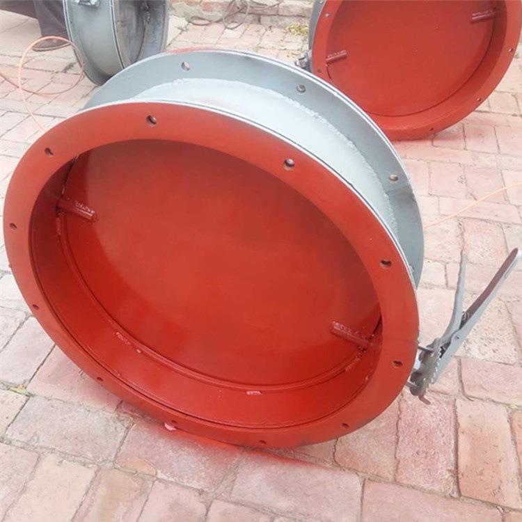 厂家定制DN500涡轮手动通风蝶阀 烟气调节手动风门 电动翻板阀
