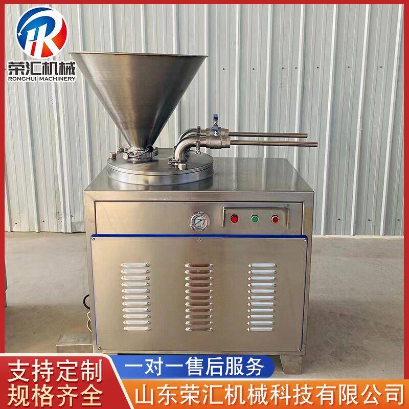 小型香肠灌肠机 玉米肠蔬菜肠灌肠设备 血肠火腿肠灌肠流水线