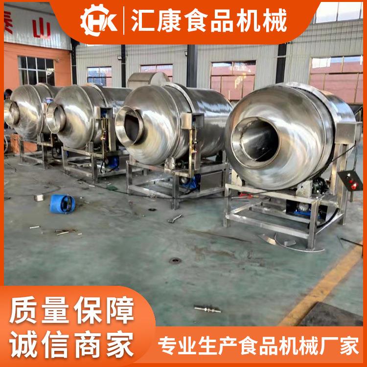 鱼干入味滚筒拌料机 食品滚筒混合机 双开口滚筒式搅拌桶