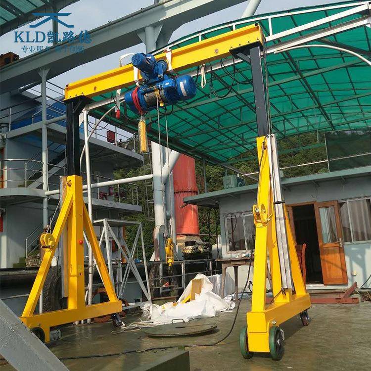 龙门架无轨电动行走龙门吊起重机械电动葫芦吊机移动式龙门吊架