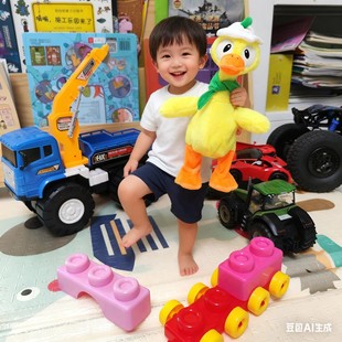 复读鸭婴幼儿玩具会走路唱歌学舌说话小黄鸭一岁宝宝儿童安抚玩偶