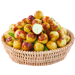 陕西大荔冬枣新鲜水果应当季大枣脆甜青枣5斤胜灵武长枣枣子包邮