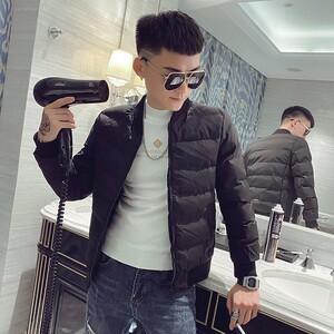 社会精神小伙短款棉服男矮小个子XS码S号修身棉衣外套加厚棉袄155
