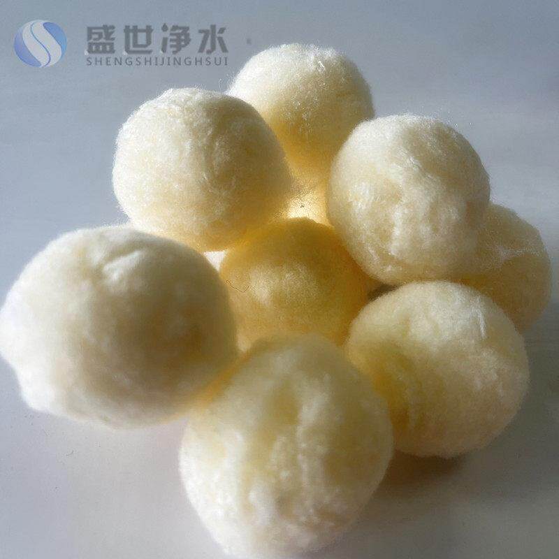 聚盛改性维球滤料 世油水纤过滤 泳池黄色酯纤维球 亲ss-xwq-0水
