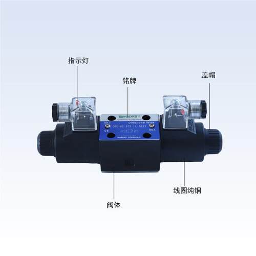 DSG-0OLY2电磁向2阀直流24V/交20V换中流位机能O型铸铁阀体现货速