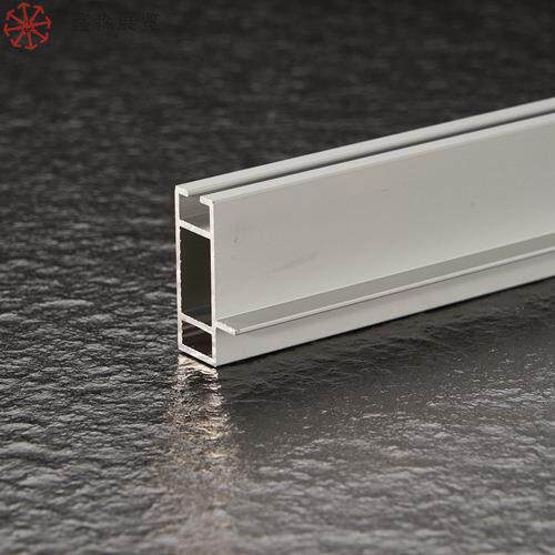 白色40x16MM四分双槽扁铝 黑/银4色示0二展槽管XM-A017会展摊位展