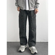 潮牌设计感宽松直筒休闲裤 HMN 子 裤 男春秋新款 Studio美式 复古工装