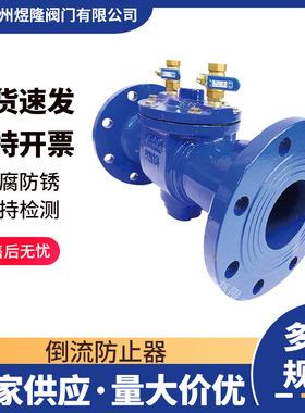 厂家供应倒流防止器HS41X防污隔断阀球墨铸铁DN40水利控制阀