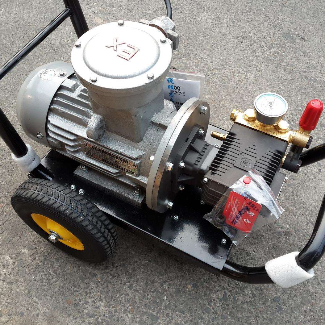上海熊猫PE160型工业防爆式清洗机高压冲洗泵水枪头高危清洁设备
