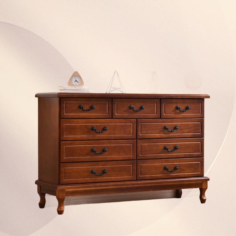 斗柜五斗柜实木卧室收纳柜子轻奢高级客厅储物柜抽屉式五斗橱靠墙