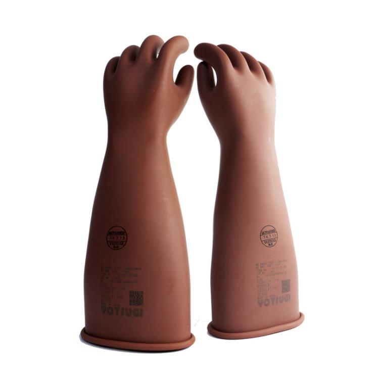 中码长455mm高压绝缘手套YS101-31-03电力检修防护手套