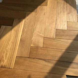 缅甸老柚木纯实木地板家装工装户外定制锁扣免龙骨地暖原木翻新