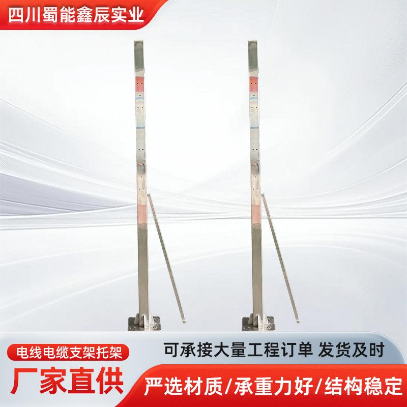 监控立杆3米3.5米4米5米6.5米交通道路八角杆不锈钢立柱信号灯杆