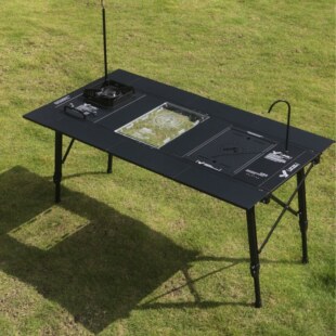 无界露营）4.5单元IGT桌套装+炉+茶盘+上水器+亚克力板+260板4块