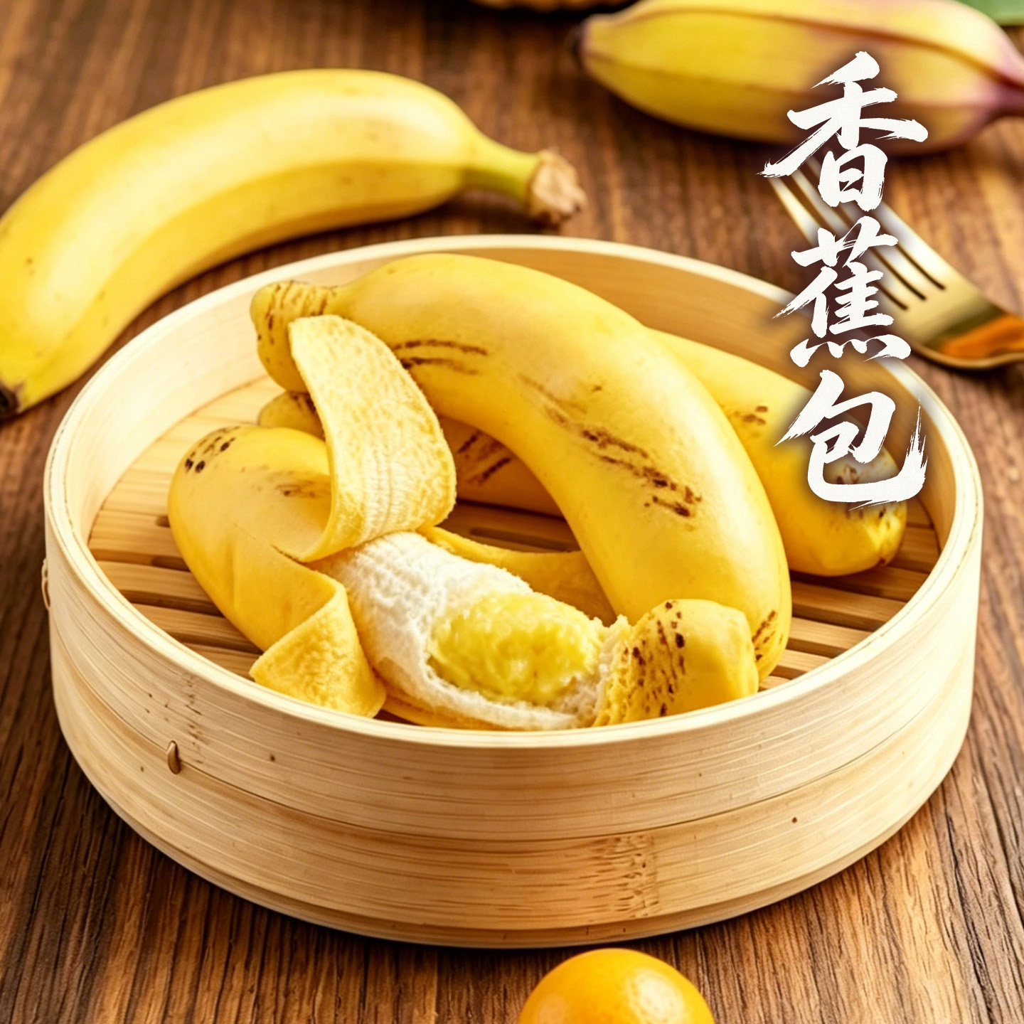 北记香蕉包 儿童早餐卡通包 可爱香蕉造型水果包馒头 速食半成品