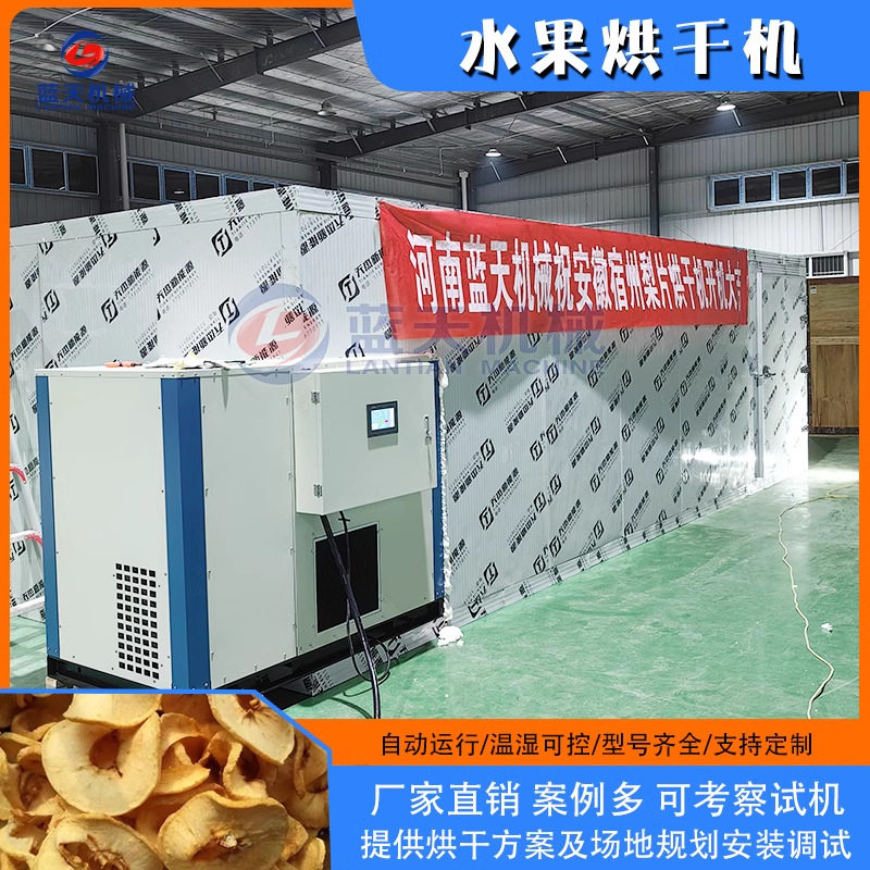 水果烘干机 大型芒果菠萝蜜香蕉烘干房 柿饼葡萄杏干梨干烘烤设备
