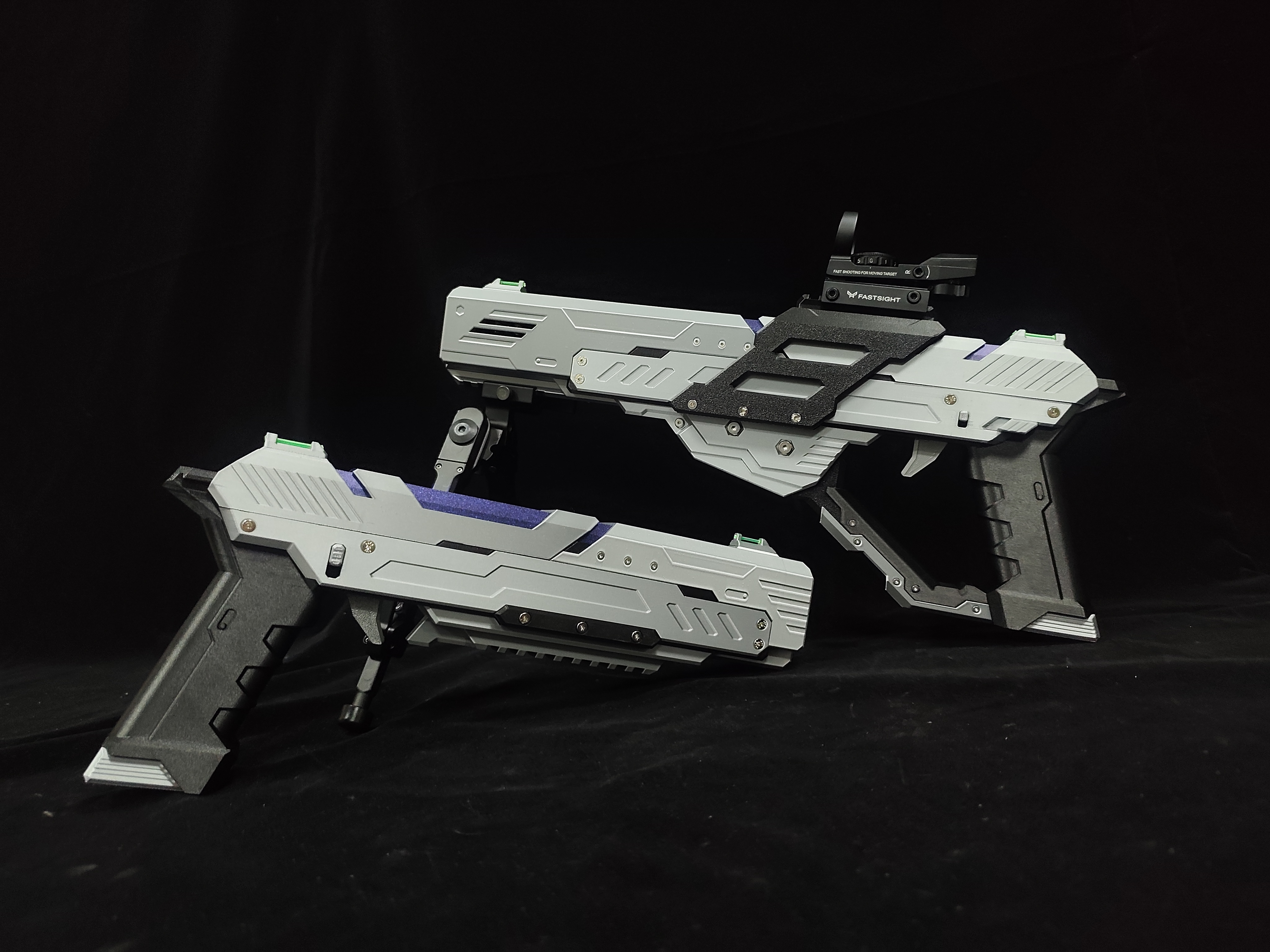 原创nerf-熠星，海绵软弹发射器