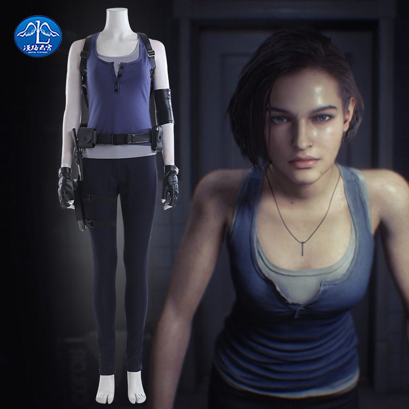 漫路云霄生化危机3重置版吉尔cos服游戏同款全套cosplay