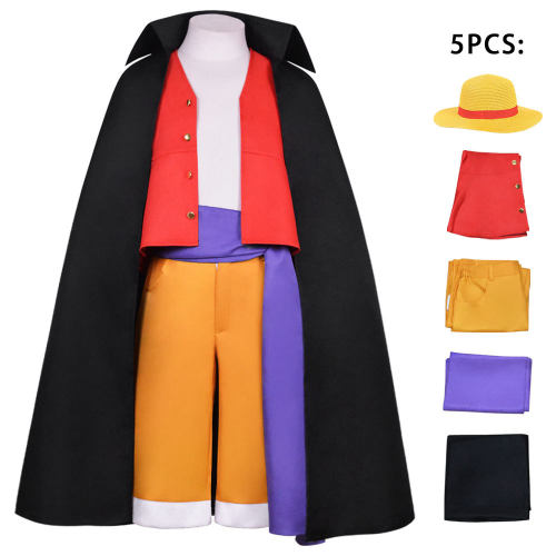 海贼王cos和之国鬼岛篇路飞cosplay服装男装cos和服现货