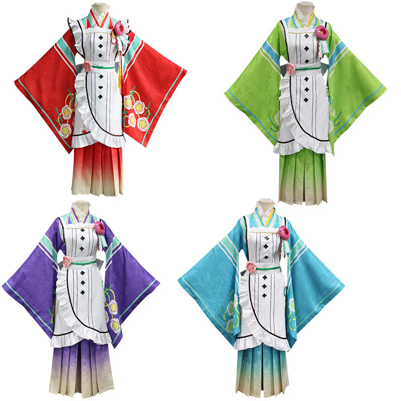 偶像梦幻祭恋来喫茶cos服姬宫桃李天祥院椎名丹希紫之创套装