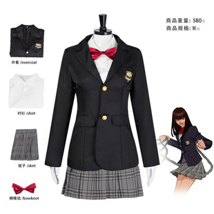 杀死比尔GogoYubari美少女保镖cos服学院风万圣节套装现货