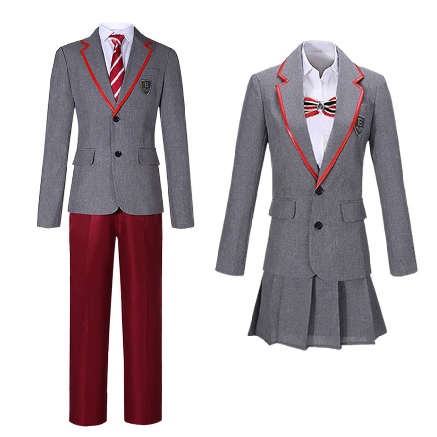 电视剧名校风暴cos服Elite校服圣威达jk校园制服学院风角色扮演