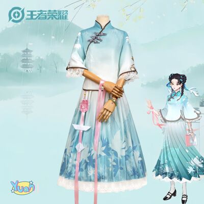 王者荣耀cos服诗语江南西施cosplay套装民国风古风衣服女汉服全套