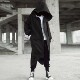 hooded 开衫 and long Casual 休闲连帽加绒长款 velvet coat 外套