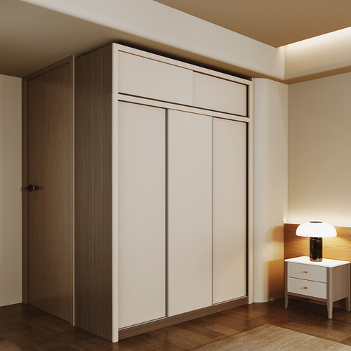 顾家木艺衣柜配套顶柜家用卧室