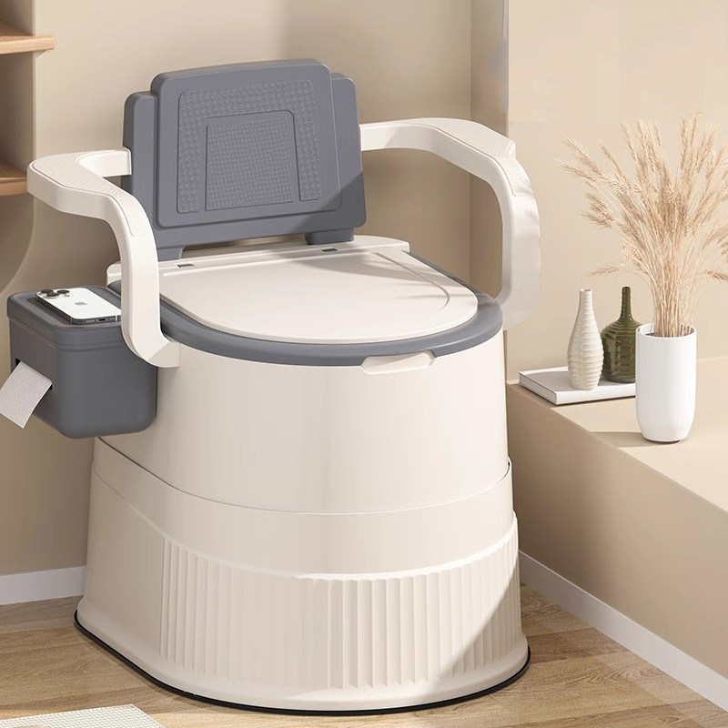 德国坐便器孕妇老人移动马桶便携式桶座便器家用坐便椅卧室小便桶