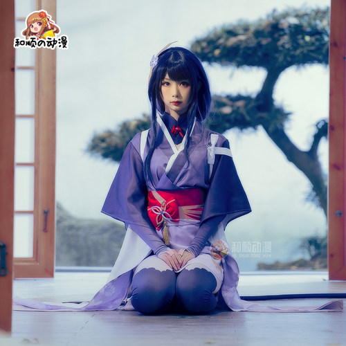 原神cos动漫和顺动漫女装雷神