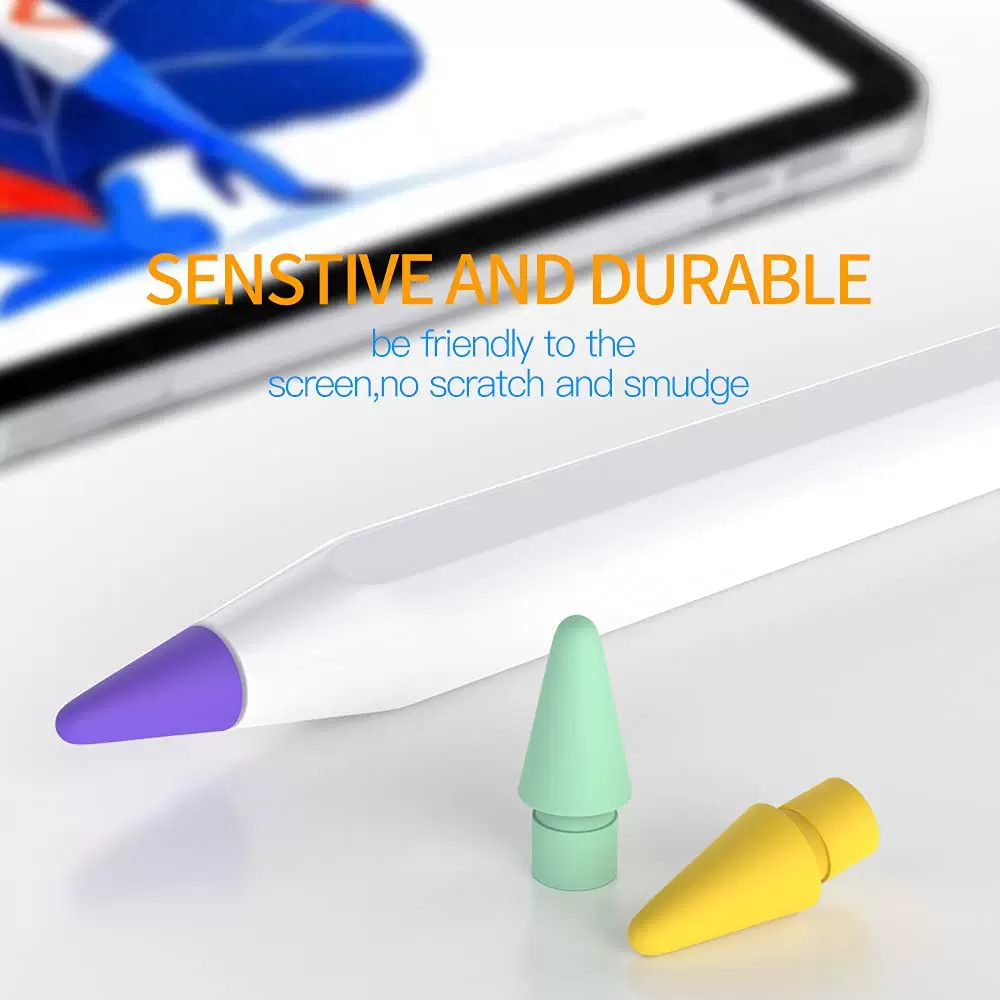 5 комплект наконечников для Apple Pencil 1-го и 2-го поколения, наконечник для Apple Pencil