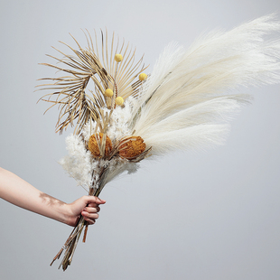 样板间花艺摆件仿真花束氛围感软装饰花会议室餐桌花客厅插花