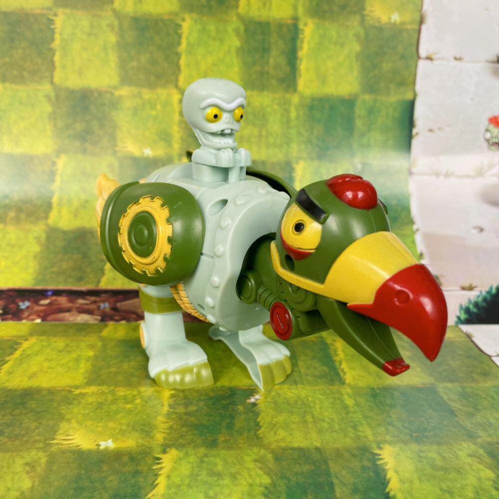 散装植物军团大保卫战天空之城可弹射秃鹫战机僵尸玩具11*18厘米