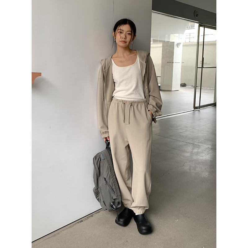 爱与南希休闲束脚卫裤爱