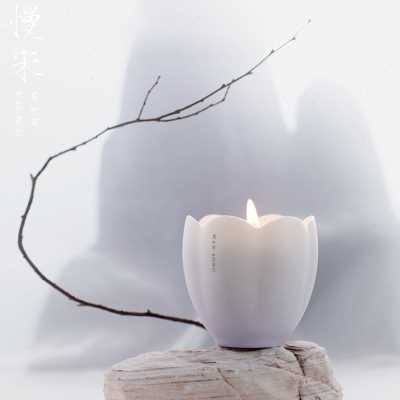 慢宋|春日温柔 庭院晚风香薰蜡烛 丁香花调小众浪漫生日情人礼物