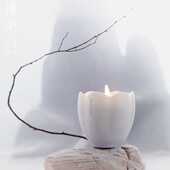 丁香花调小众浪漫生日情人礼物 庭院晚风香薰蜡烛 慢宋 春日温柔