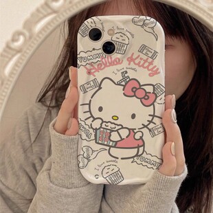HelloKitty猫oppoReno15c手机壳reno14/13/12新款findx9pro/x8s软硅胶a6/a5女k13可爱k12卡通ace6t网红保护套