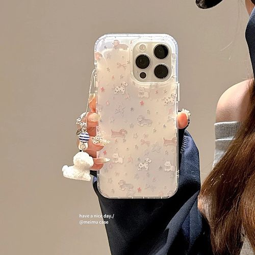 韩风晕染星星蝴蝶结小狗vivox200pro手机壳x100/x90s/x80新款s30/s20简约y300/y200少女neo10/9防摔z9x保护套