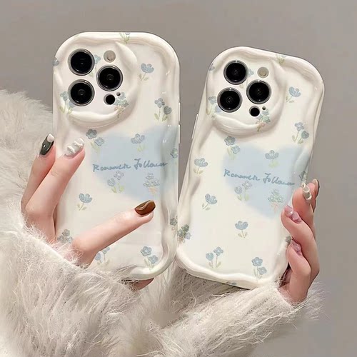 爱心花语适用华为mate60pro+手机壳pura70秋冬新款p60/50/40女软硅胶nova13/12/11创意潮牌麦芒a20小众保护套