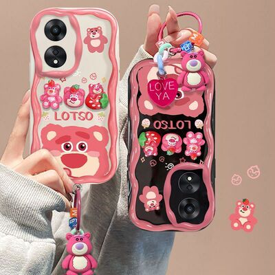 草莓熊软硅胶手机壳潮牌