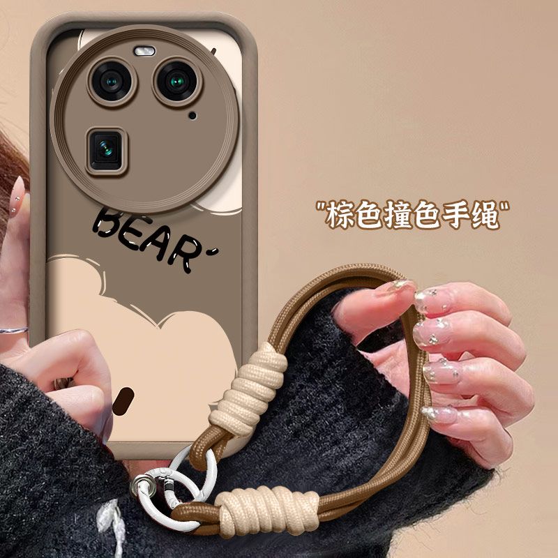 探头小熊oFindx6手机壳PG