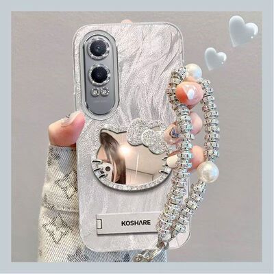 oppo k12手机壳pjr110软opk12x保护套5g镜头全包防摔pjt110个性创意opopk12x补妆镜子0pp0k12可爱poopk12女款