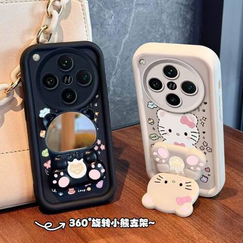 oppo findx8手机壳pkb110软硅胶opfindx8pro保护套5g全包边防摔pkc110个性创意flndx8pro卡通支架find8x女款