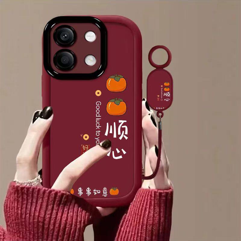 红米note13pro手机壳文字2312dra50c软redminote13保护套5g镜头全包防摔2312draabc个性创意小米nt13pro+女款