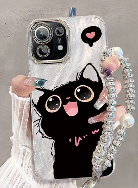 小米11pro手机壳M2102J2SC软ml11保护套5g镜头全包防摔m2011k2c个性创意小米十一青春版卡通可爱mi11lite女款