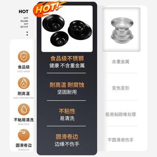 喜马拉雅户外不锈钢碗盆餐盘便携露营餐具套装野餐用品野营碟子