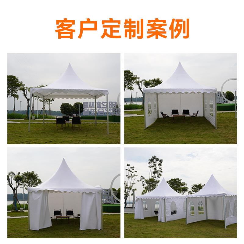 定制宴会活动酒店帐篷汽车展览展会尖顶篷户外婚礼婚庆铝合金篷房
