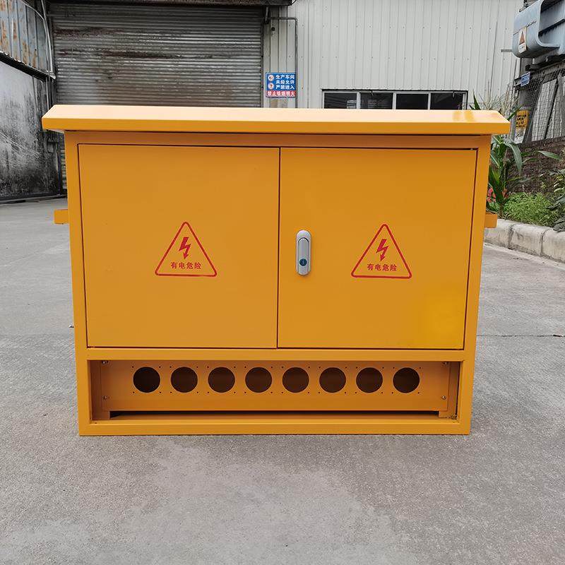 8孔位插座箱壳体加工户外防雨配电布线箱 便携式可移动配电开关箱