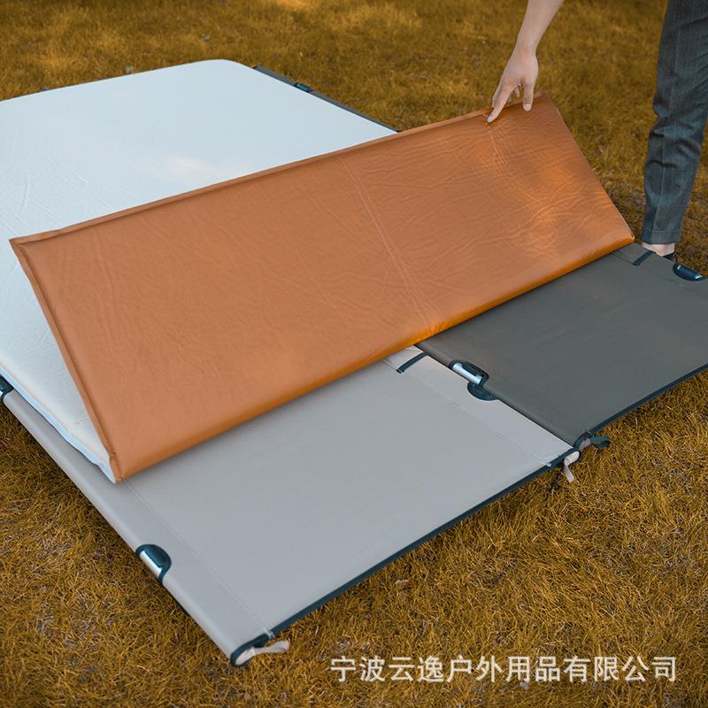 厂家直销厚3cm双人自动充气床垫 户外野营防潮垫露营帐篷充气地垫